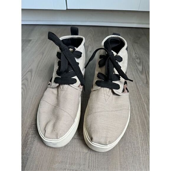 Toms Botas Lug Multi Flocked Leopard Patchwork Boots, Women’s Size 9.5 - Picture 5 of 11